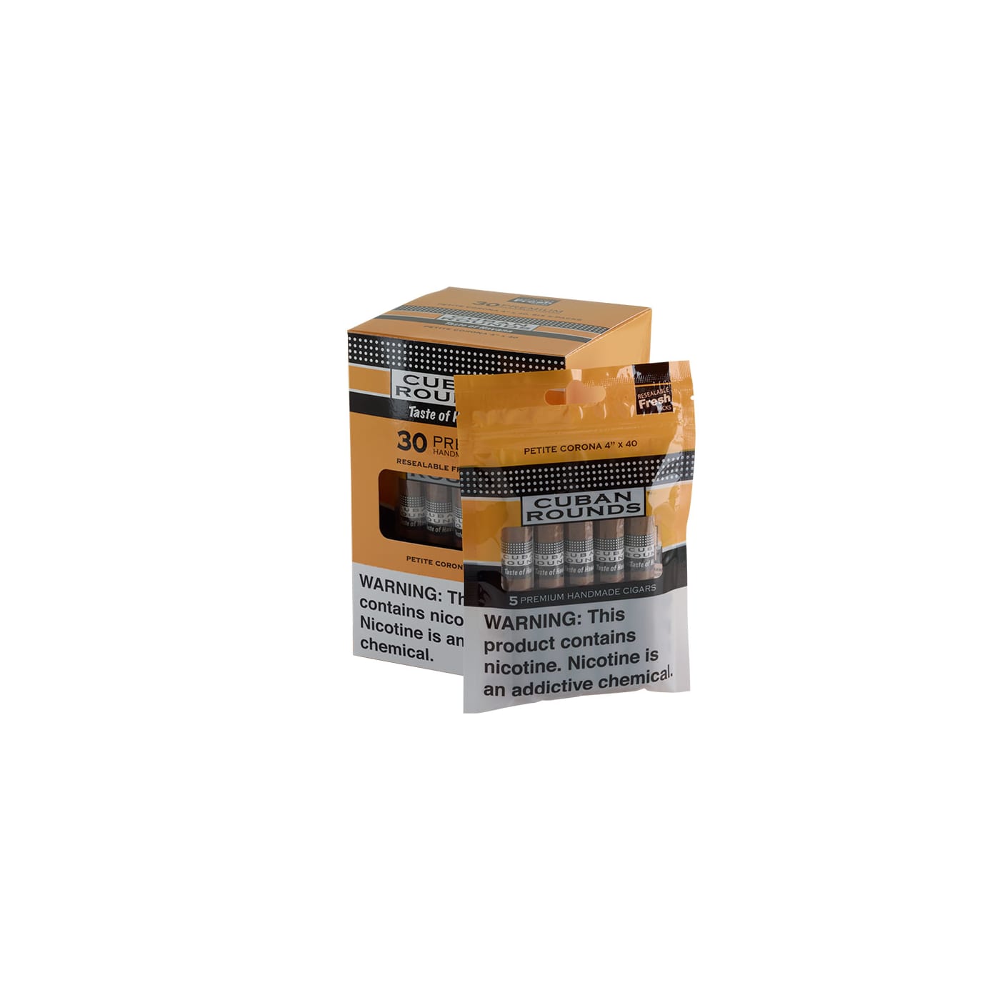 Cuban Rounds Fresh Pack Petite Corona 6/5