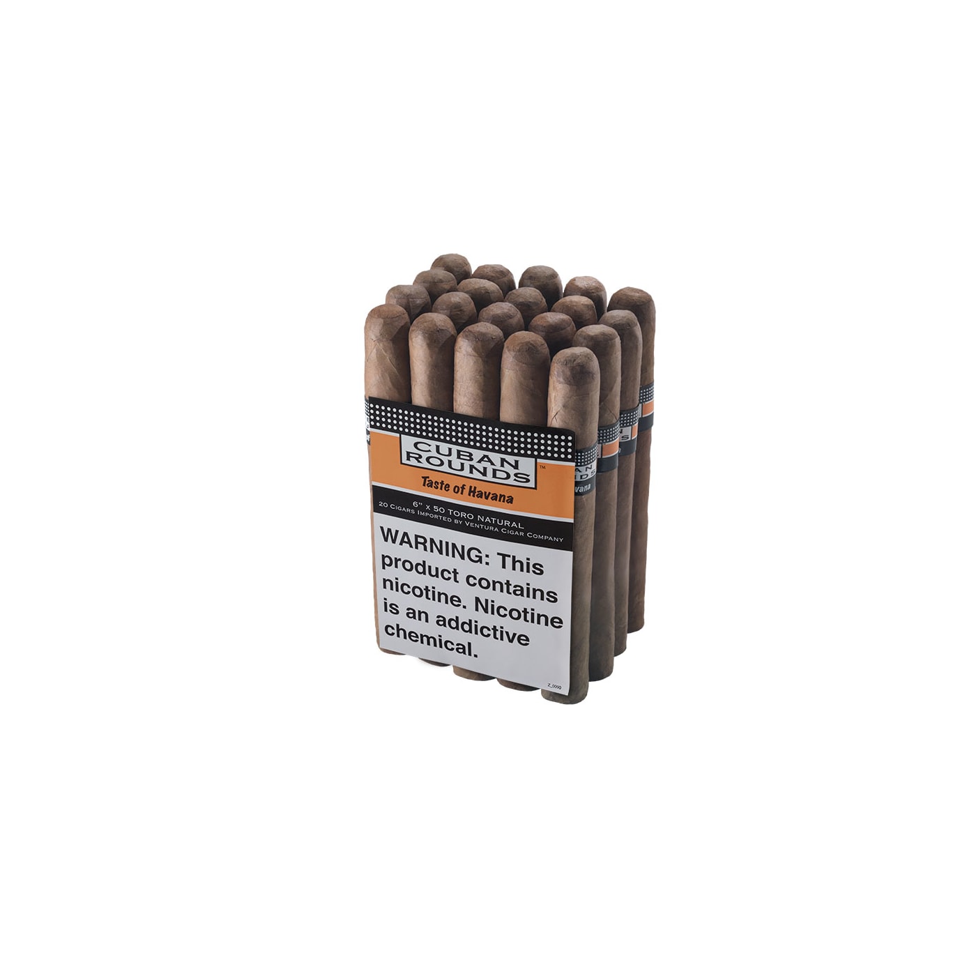 Cuban Rounds Toro 5 Packs