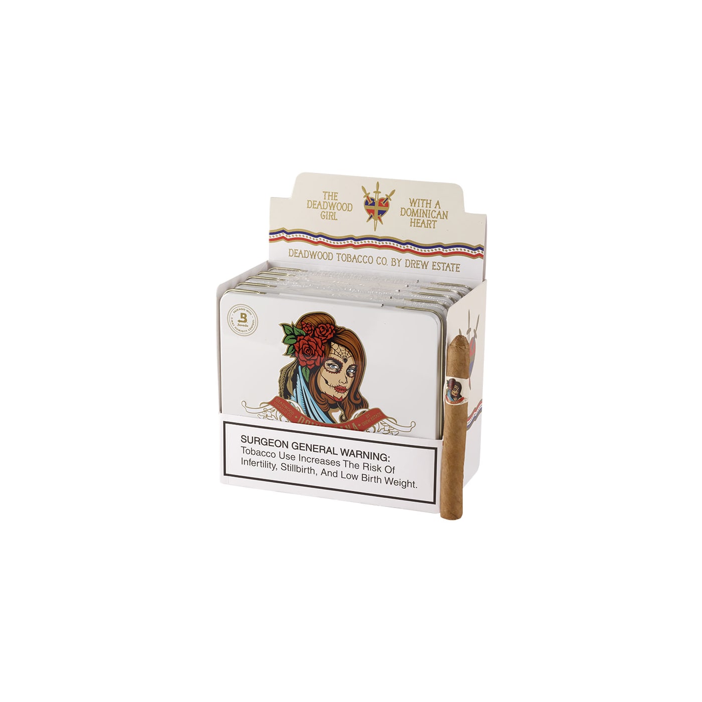 Drew Estate Deadwood Tobacco Dominicana Tins 5/10