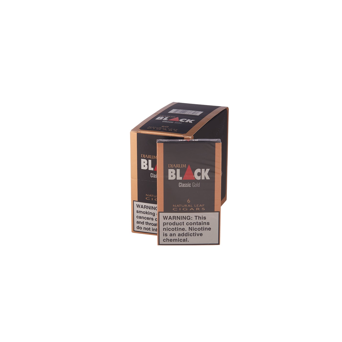 Djarum Black Classic Gold Natural Leaf 10/6