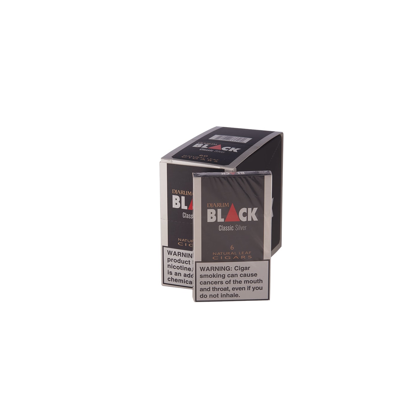 Djarum Black Classic Silver Natural Leaf 10/6