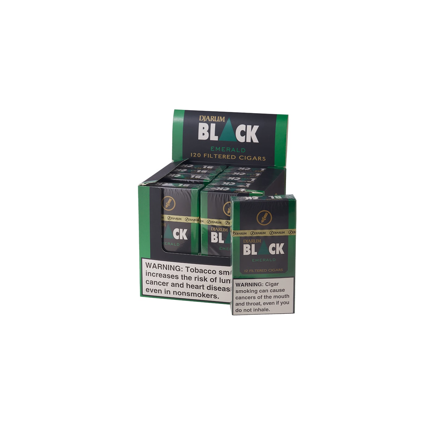 Djarum Black Emerald Filtered Cigar 10/12