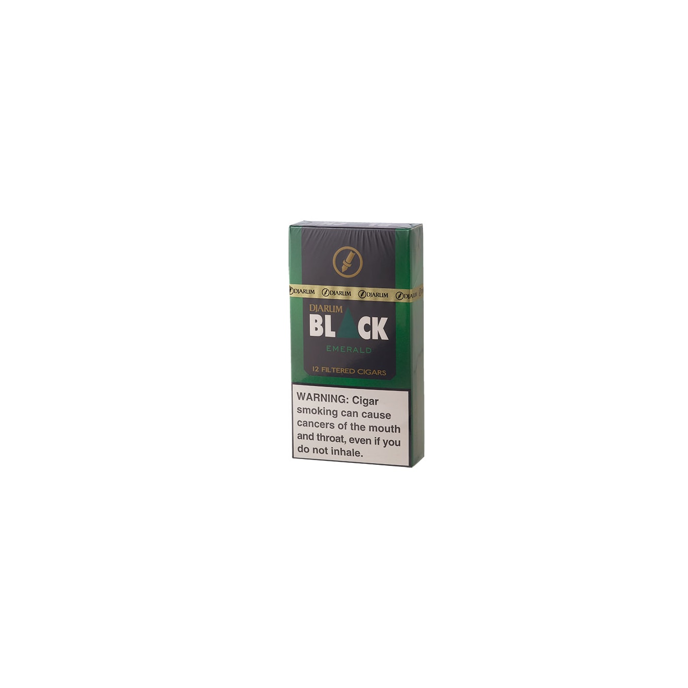 Djarum Black Emerald Filtered Cigar, 12 Pack