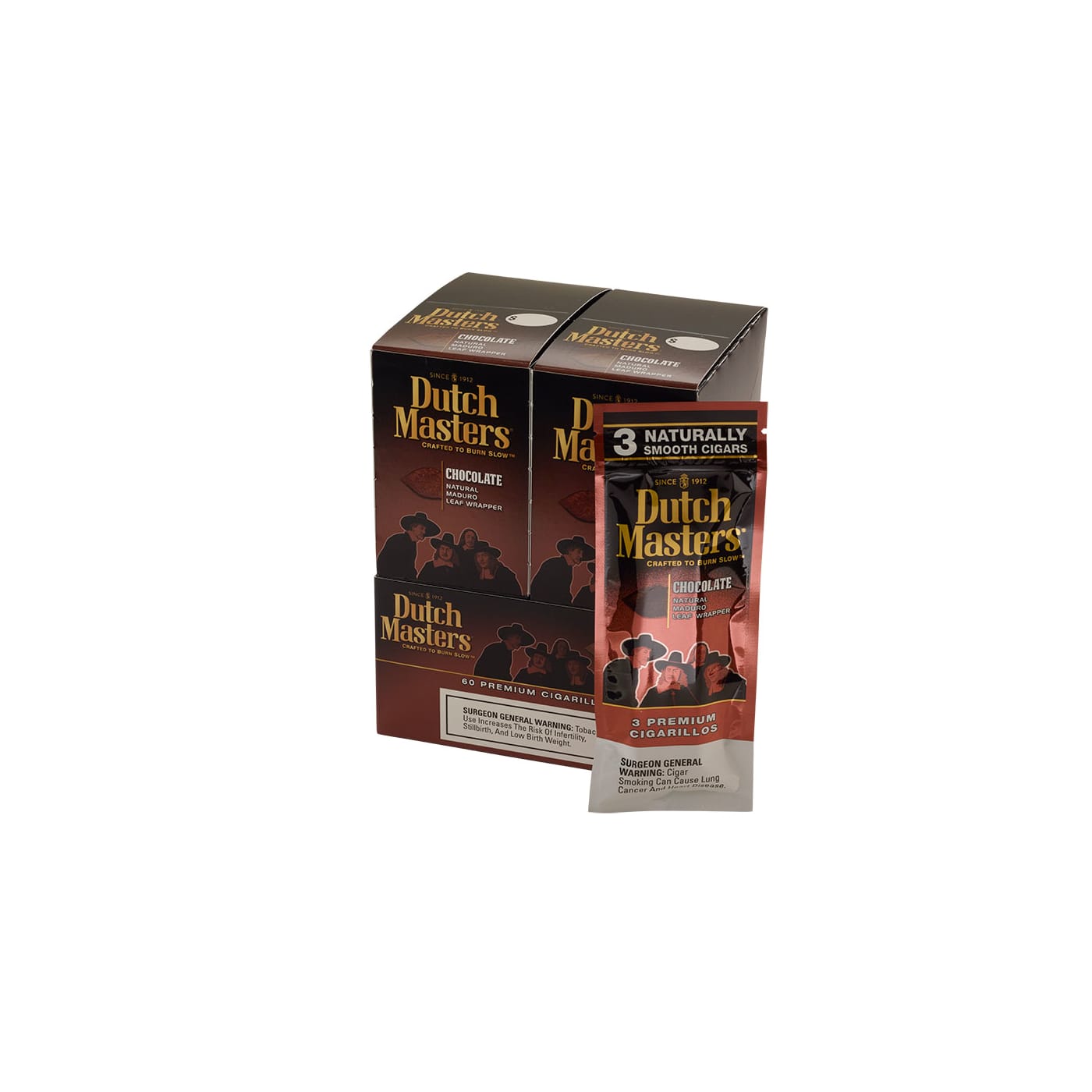 Dutch Masters Cigarillos Chocolate 20/3