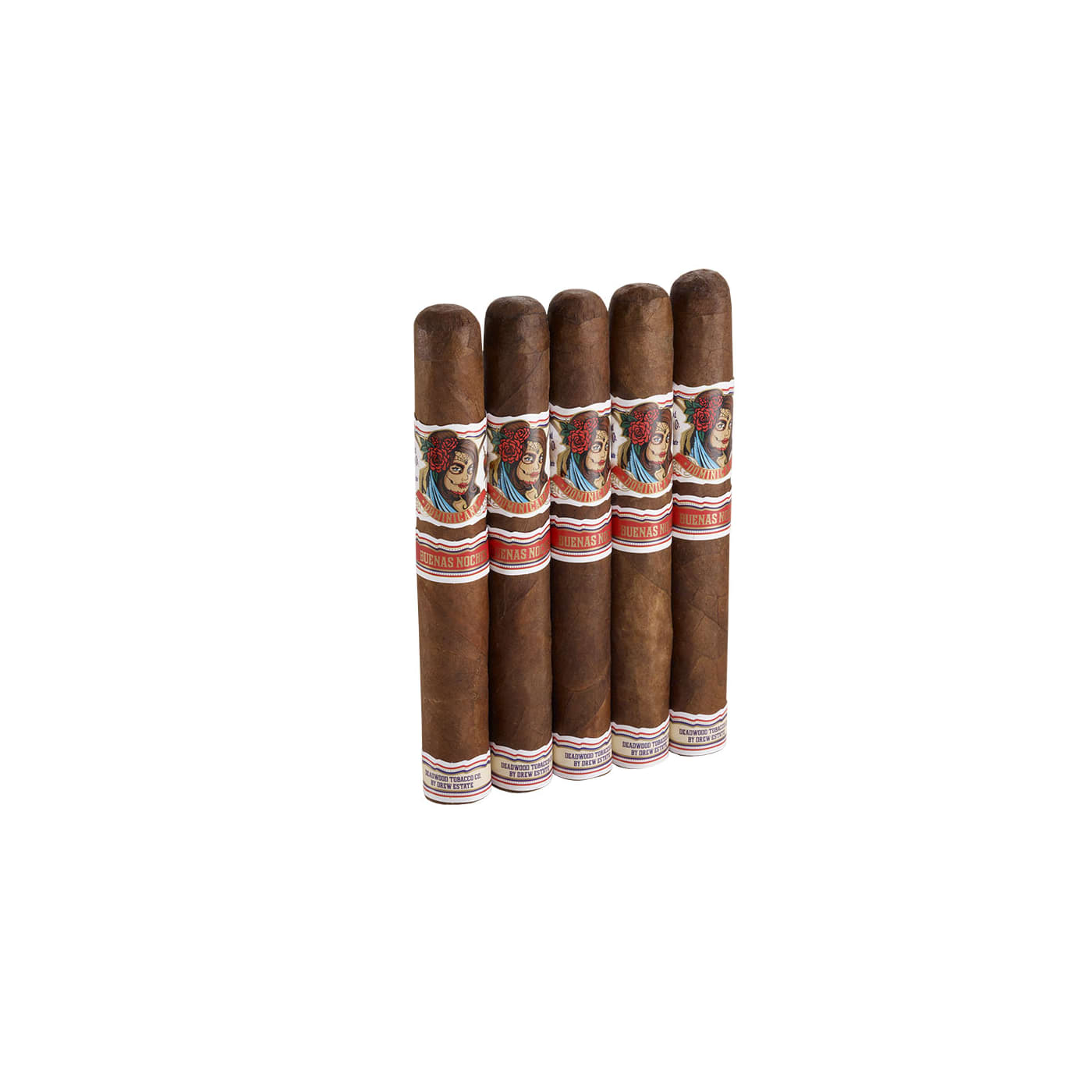 Drew Estate Deadwood Dominicana Buenas Noches Toro, 5 Pack