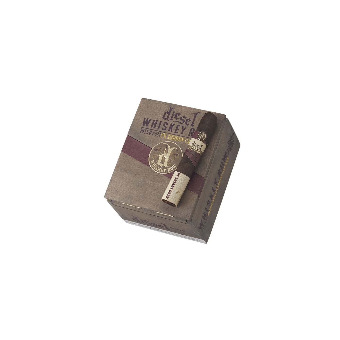 Diesel Whiskey Row PX Sherry Cask Aged Robusto, 20 Box