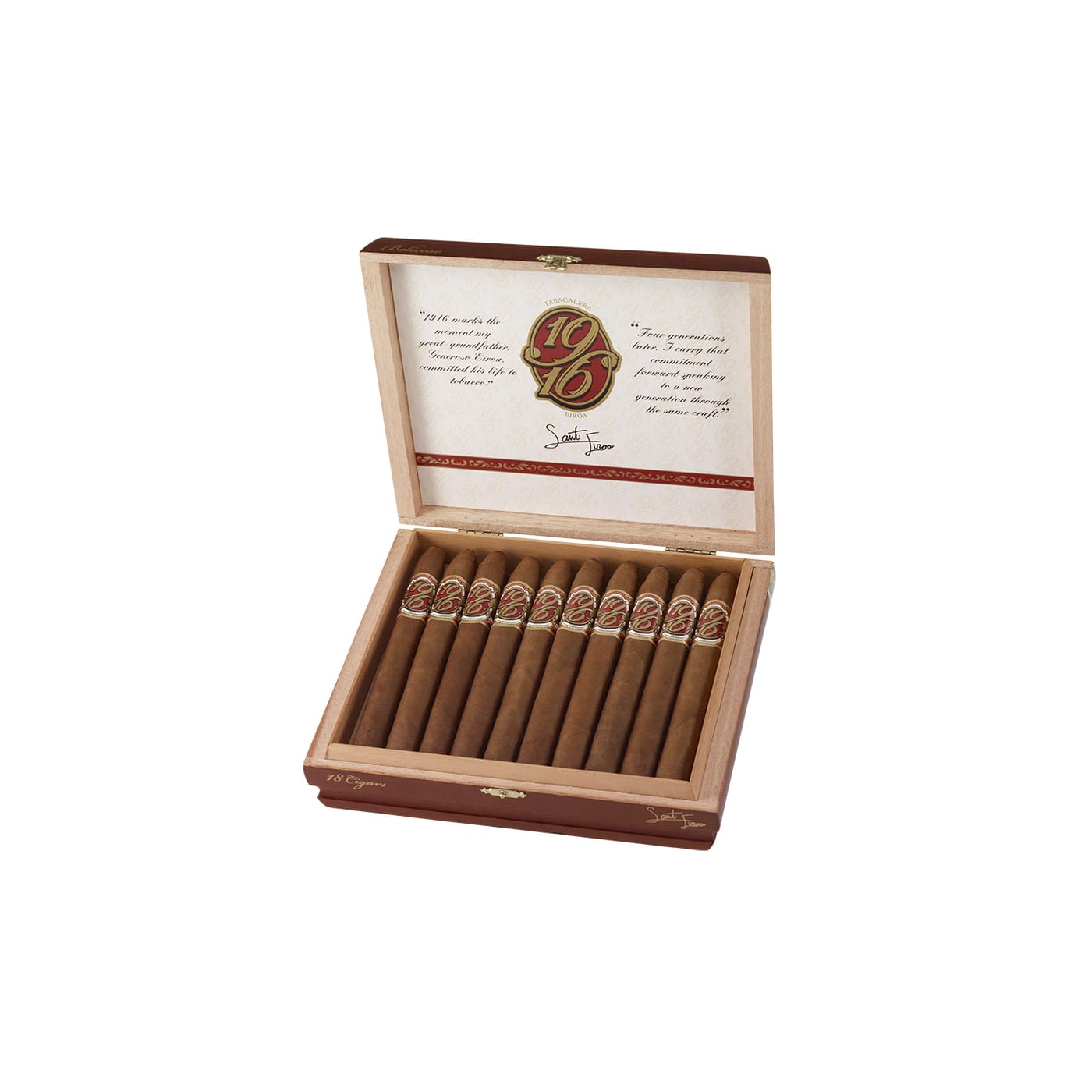1916 Tabacalera Eiroa Belicoso, 18 Box