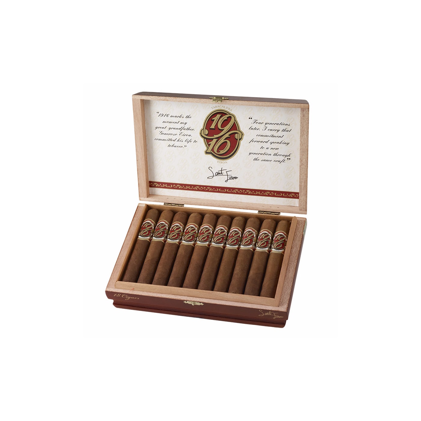 1916 Tabacalera Eiroa Robusto, 18 Box
