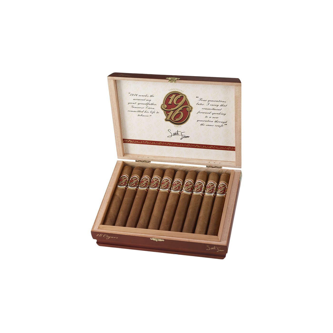 1916 Tabacalera Eiroa Toro, 18 Box