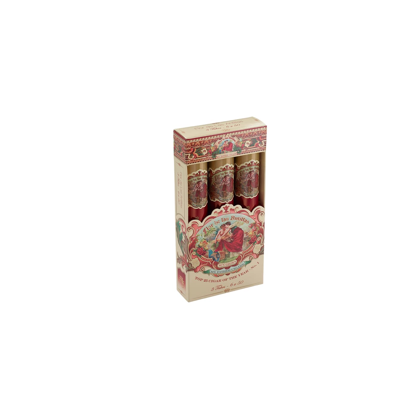 Flor De Las Antillas Toro Tubo 3PK