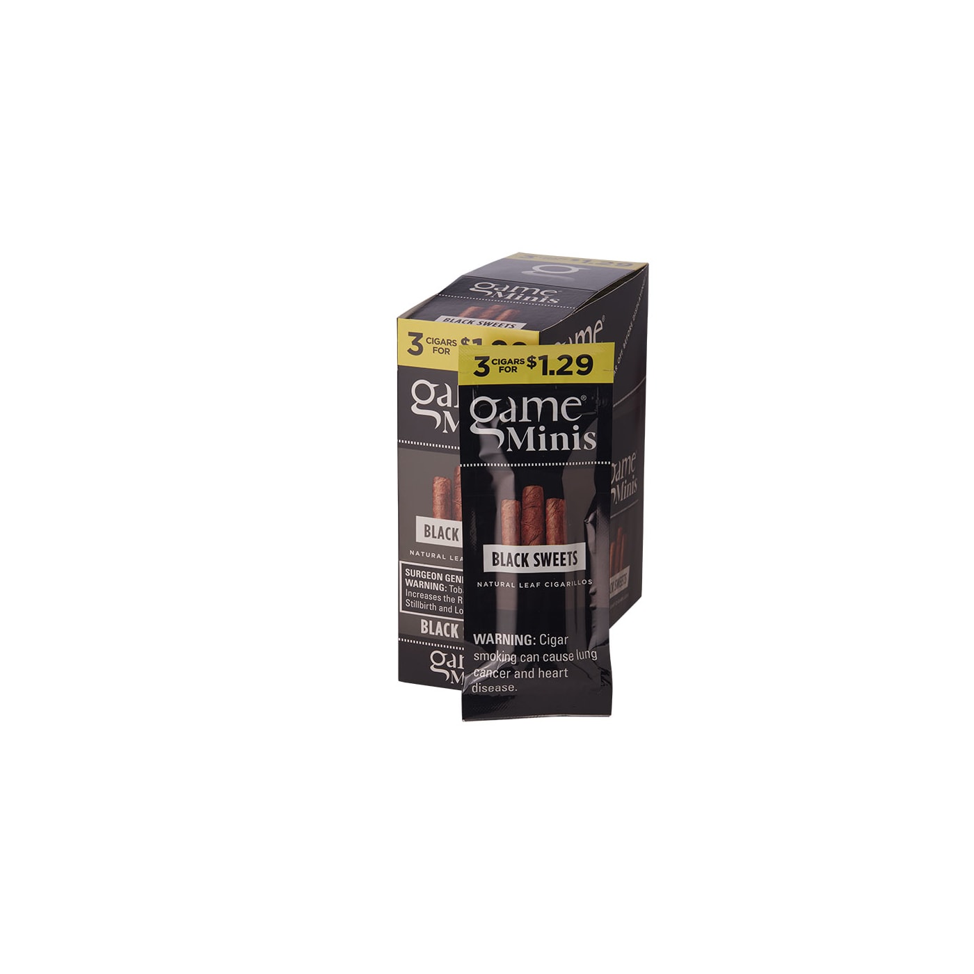 Garcia Y Vega Game Mini Black Sweet 15/3