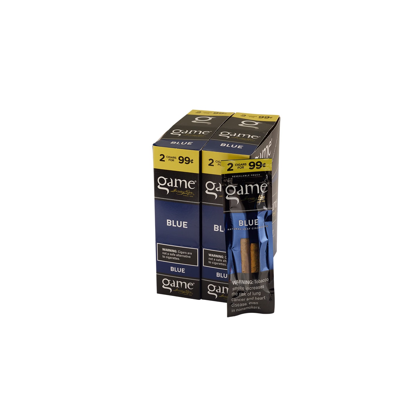 Garcia y Vega Game Cigarillos Blue 30/2
