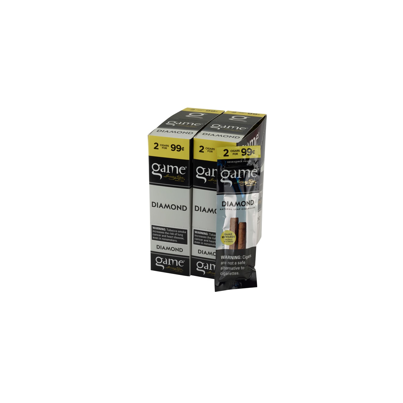 Garcia y Vega Game Cigarillos Diamond 30/2