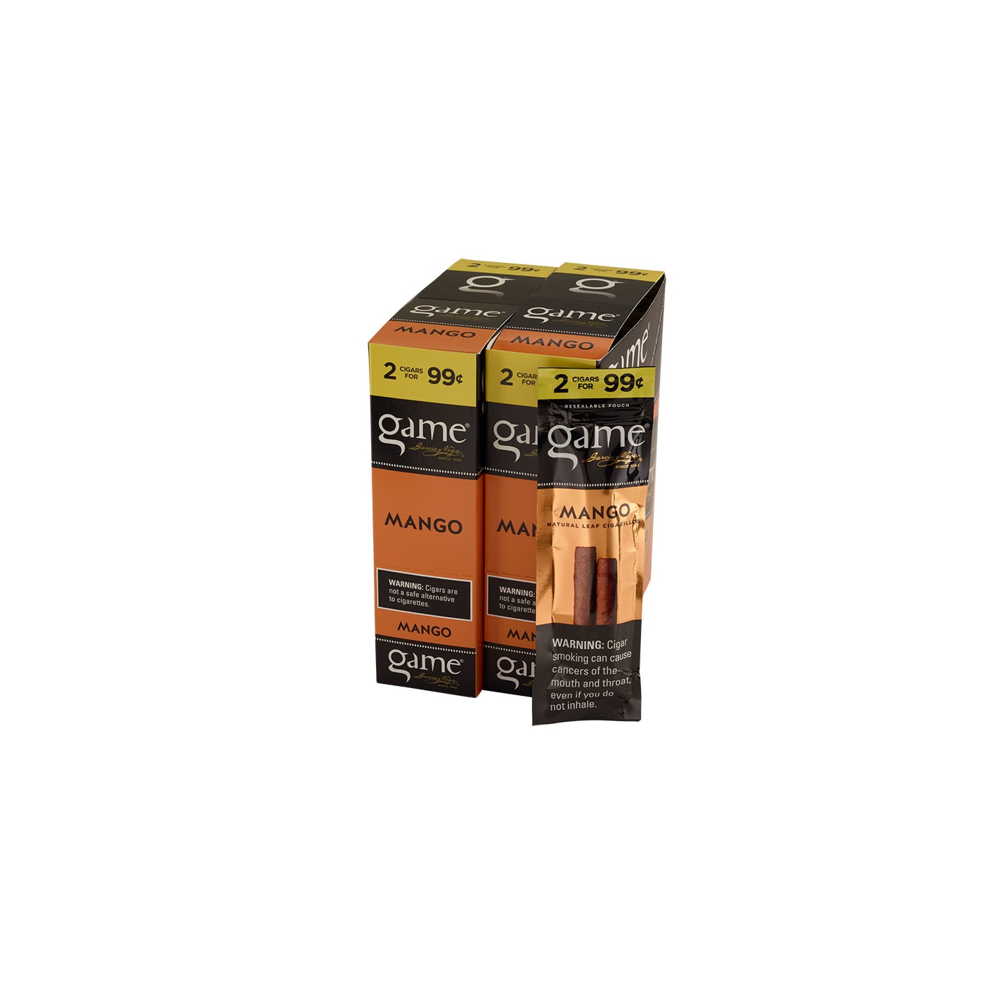Garcia y Vega Game Cigarillos Mango 30/2