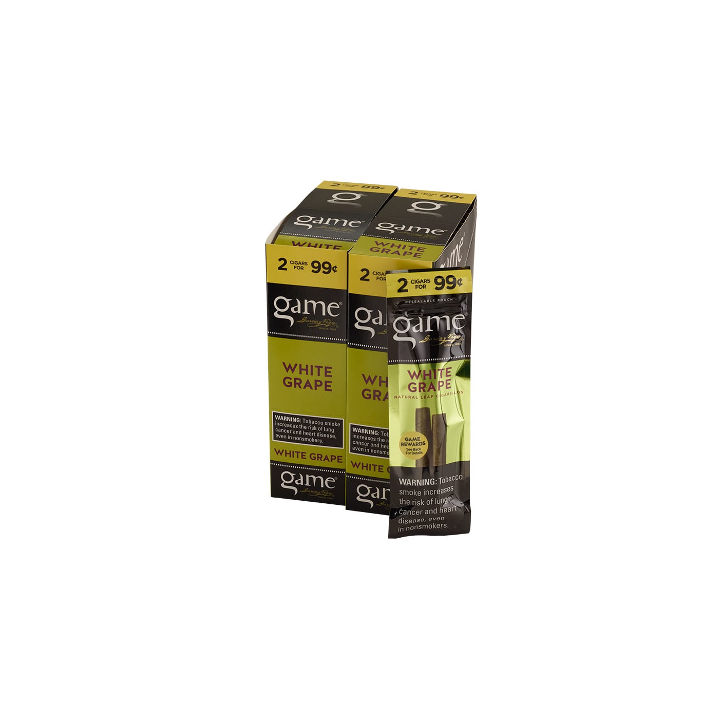 Garcia y Vega Game Cigarillos White Grape 30/2