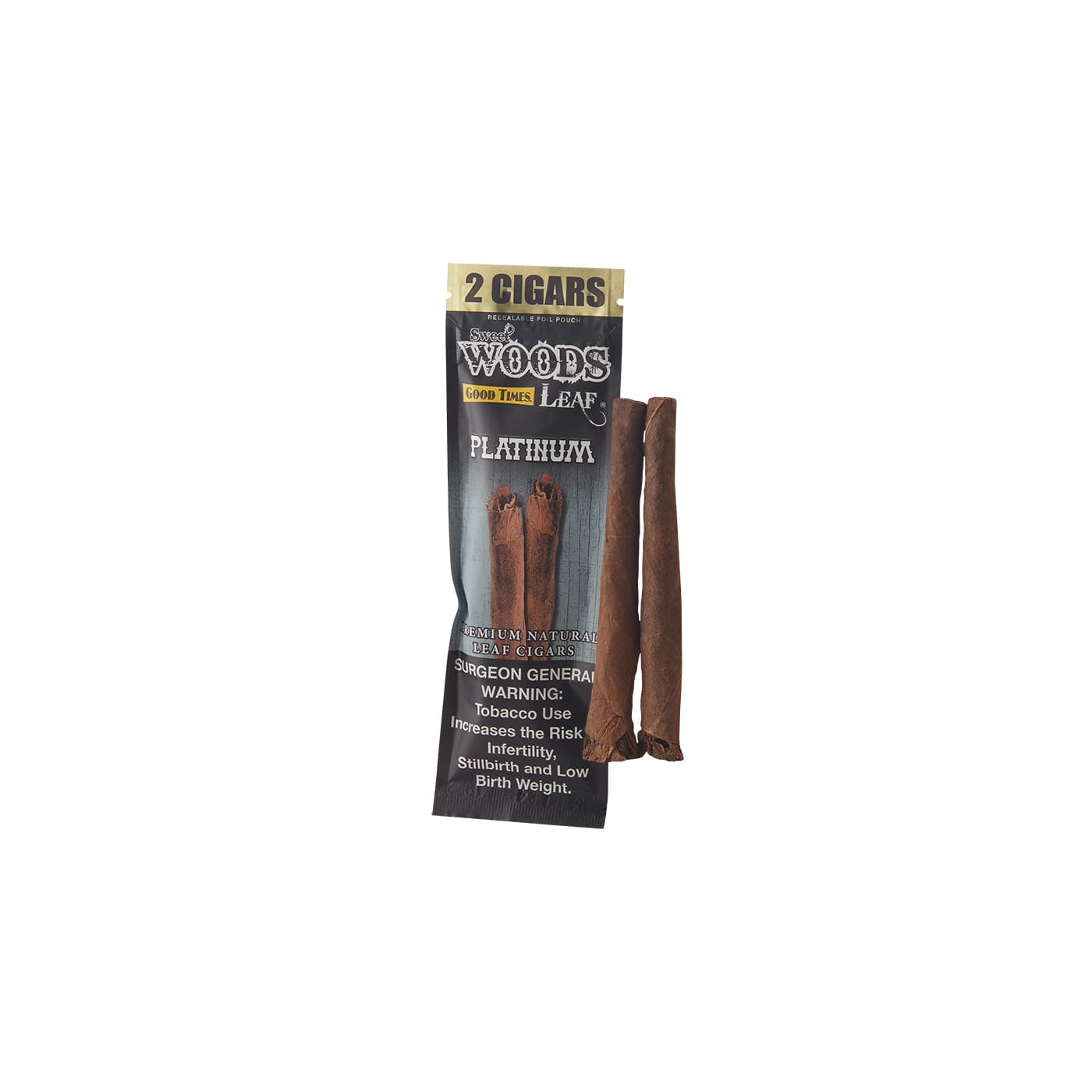 Good Times Sweet Woods Leaf Platinum Unsweet