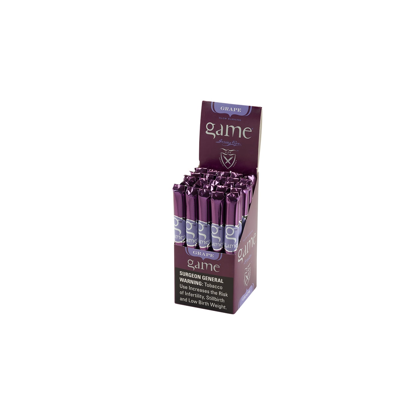 Garcia y Vega Game Palma Grape Upright - Upright of 25