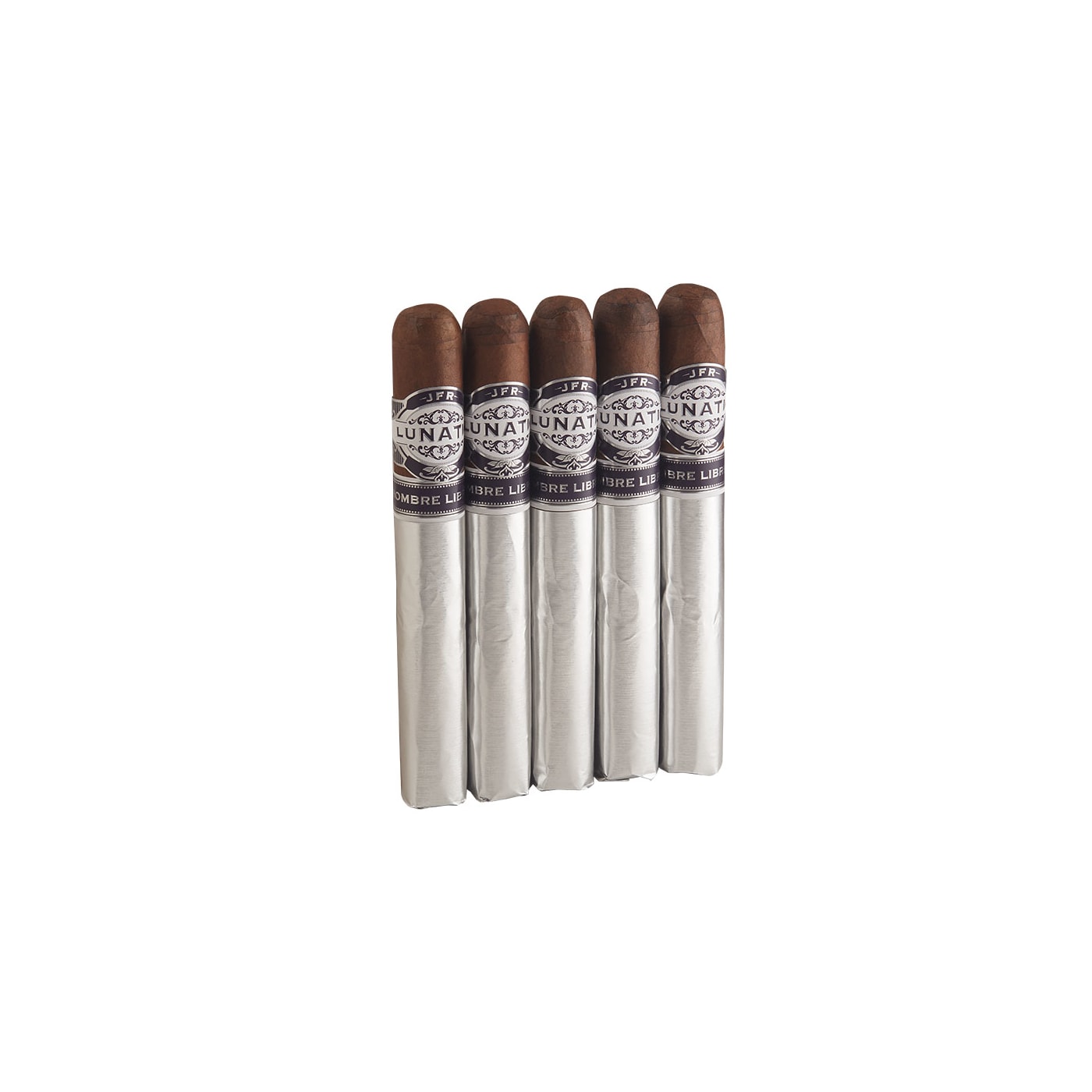 JFR Lunatic Maduro Hombre Libre Toro, 5 Pack