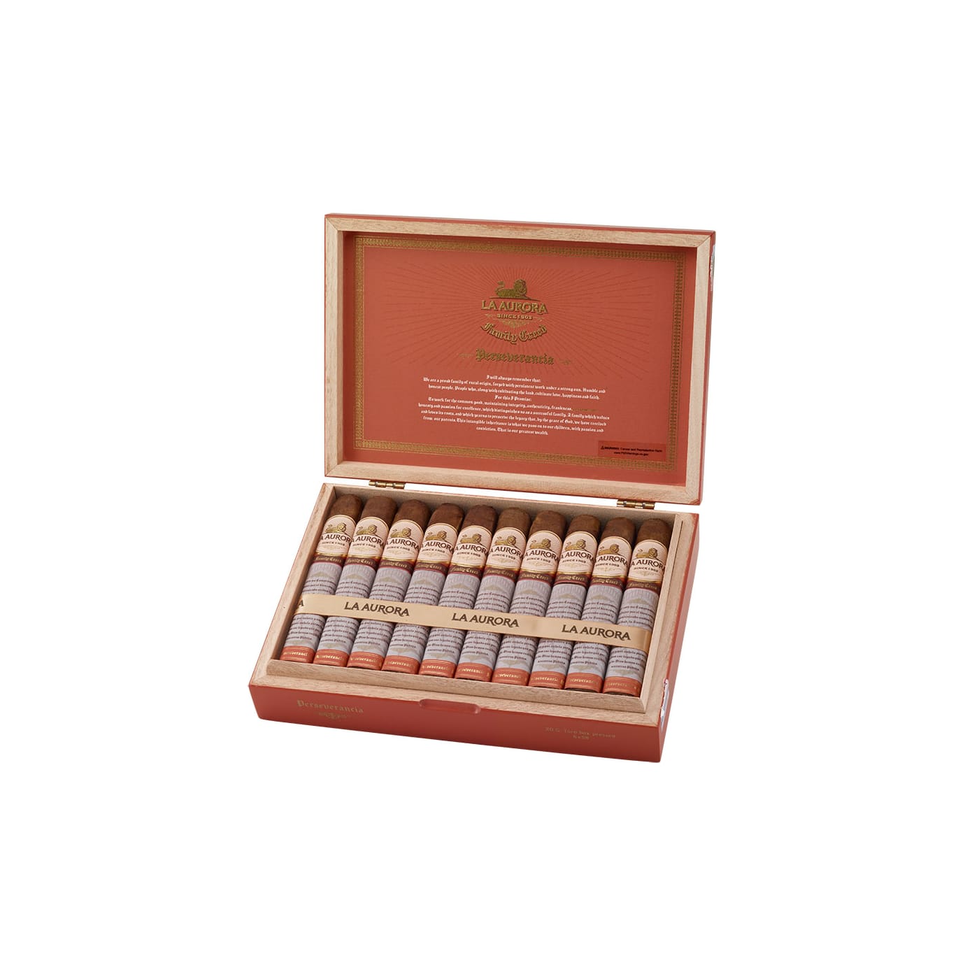 La Aurora Family Creed Perseverancia Gran Toro