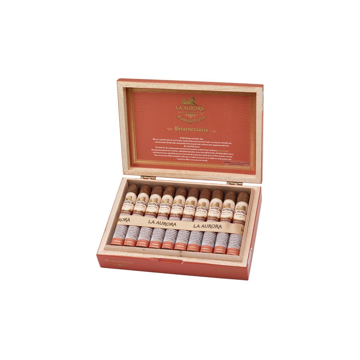 La Aurora Family Creed Perseverancia Robusto, 20 Box