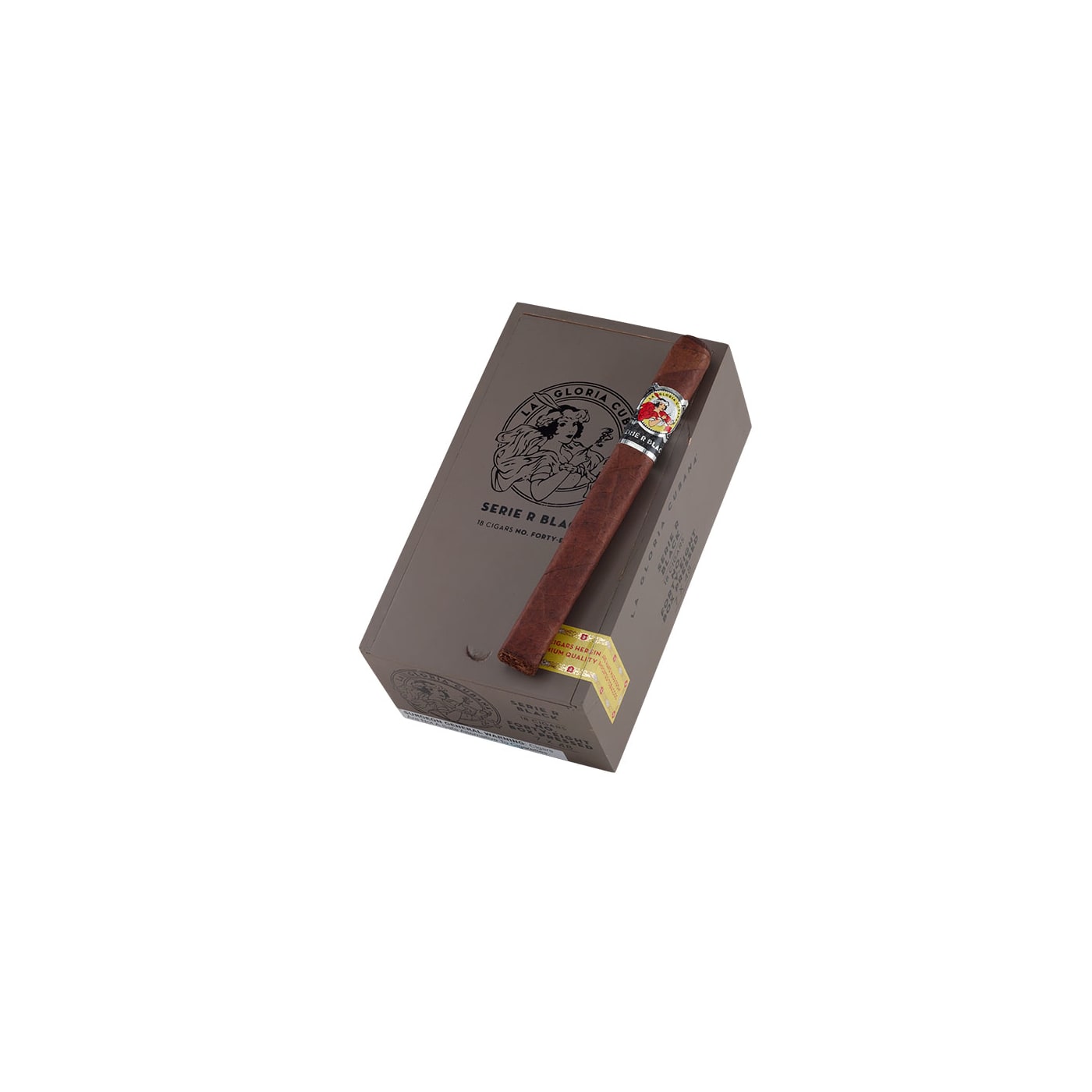 La Gloria Cubana Serie R Black No 48