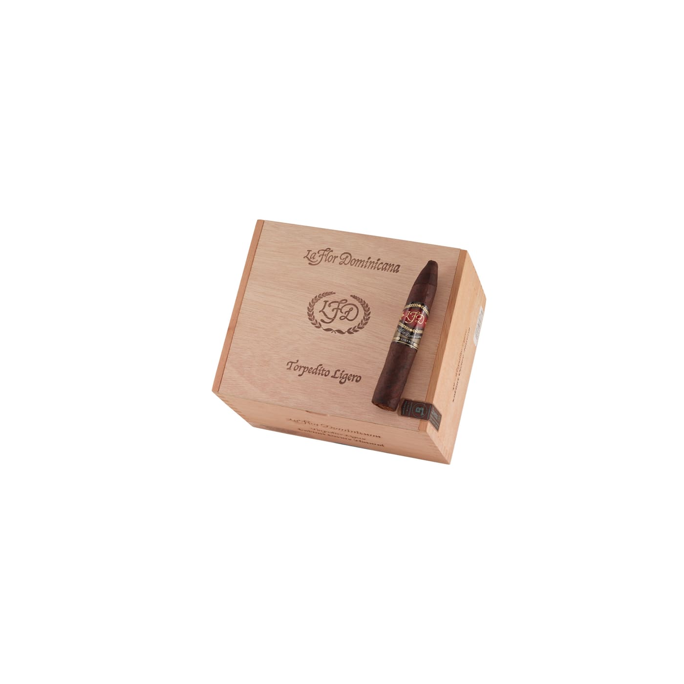 La Flor Dominicana Ligero Cabinet Oscuro Torpedito, 40 Box