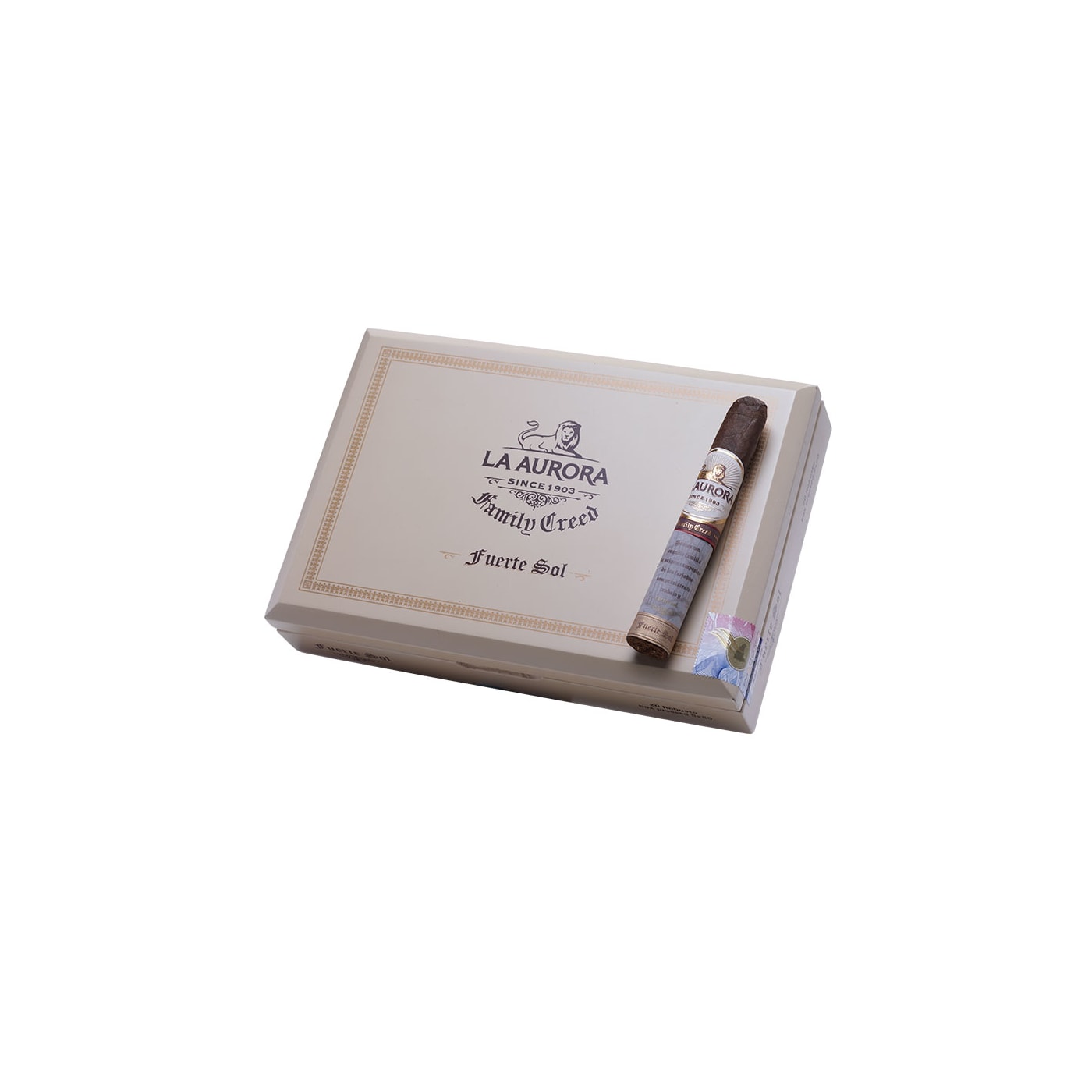 La Aurora Family Creed Fuerte Sol Robusto, 20 Box