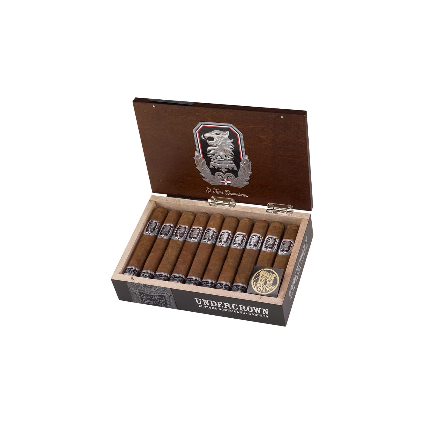Drew Estate Undercrown El Tigre Dominicano Robusto, 20 Box