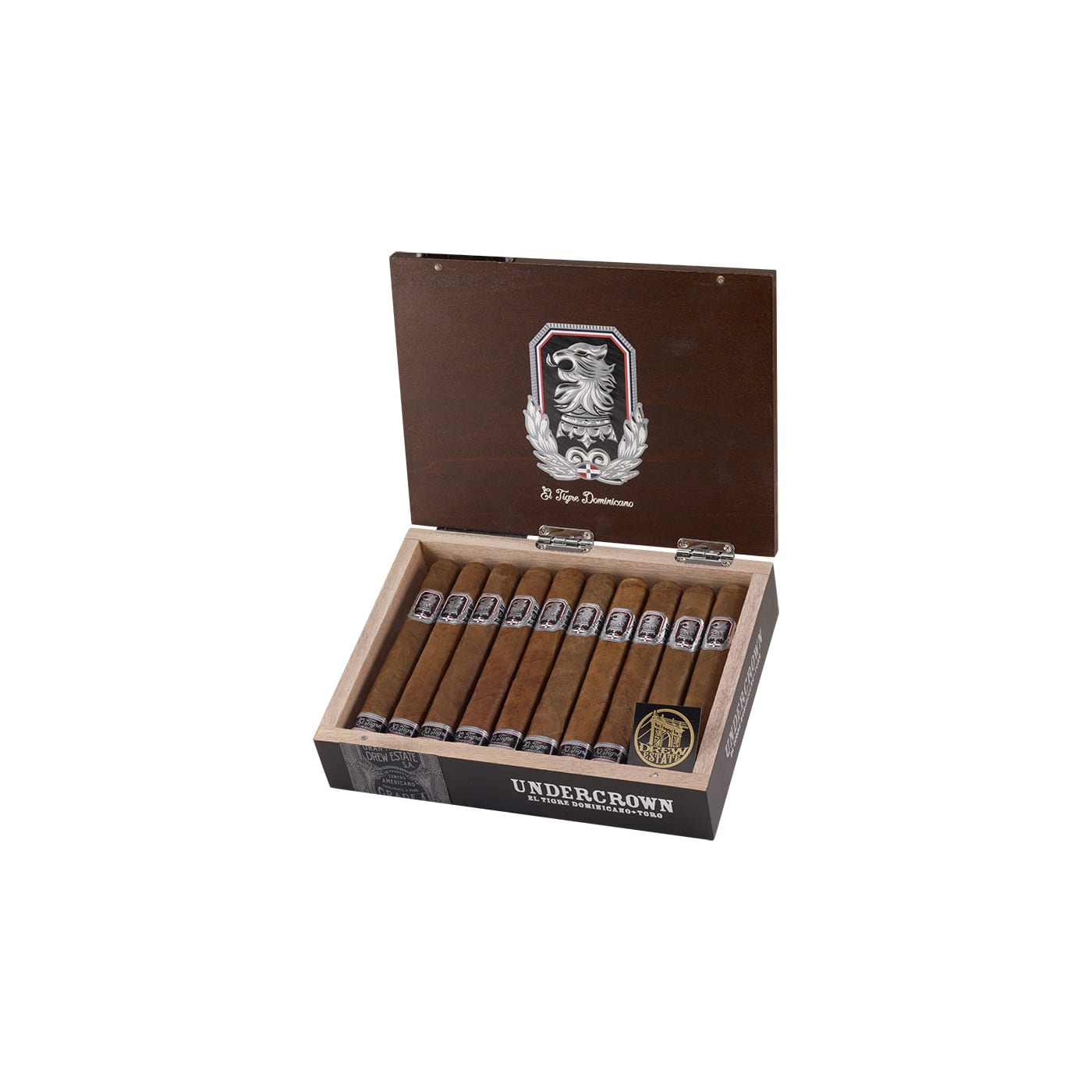 Drew Estate Undercrown El Tigre Dominicano Toro, 20 Box
