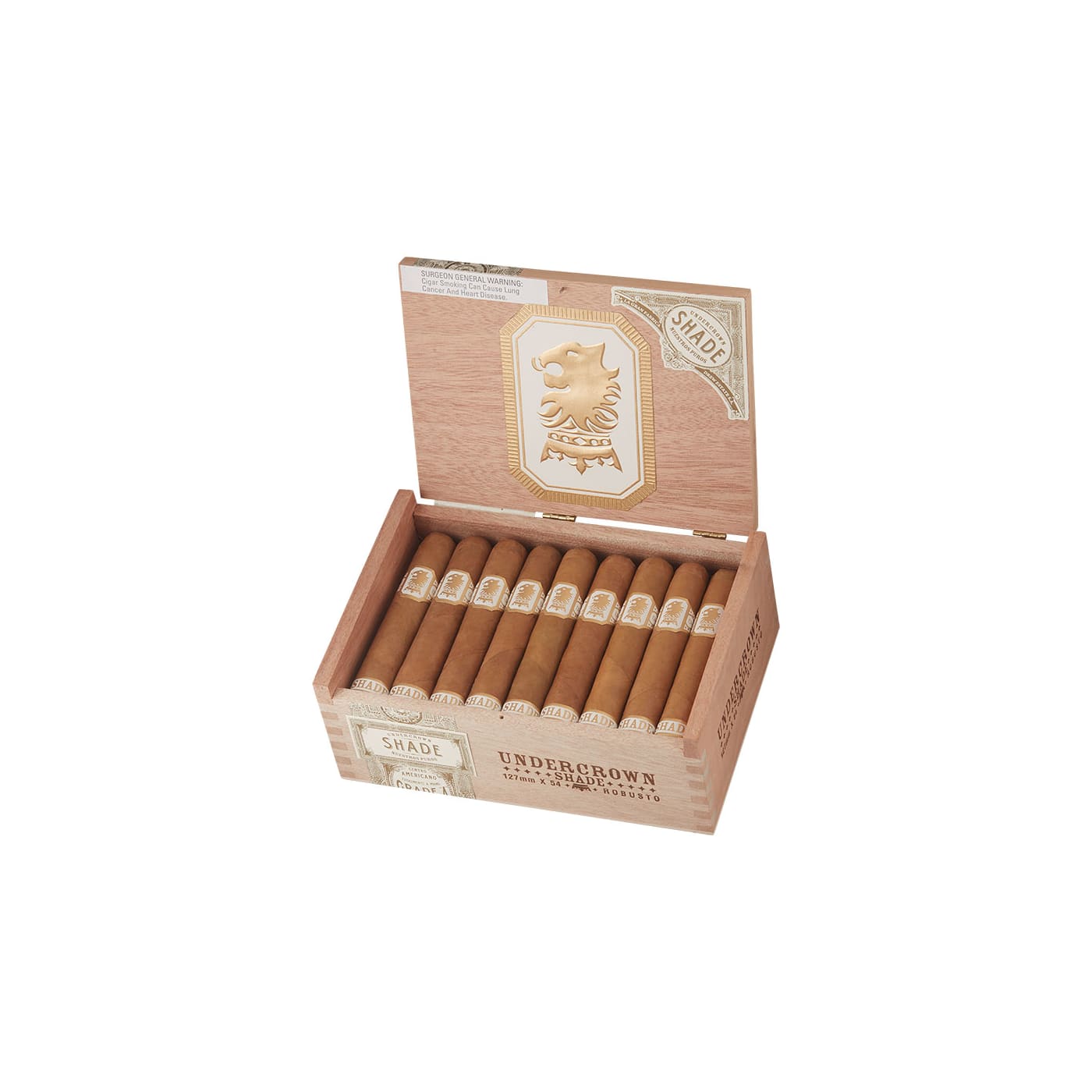 Undercrown Shade Robusto, 25 Box