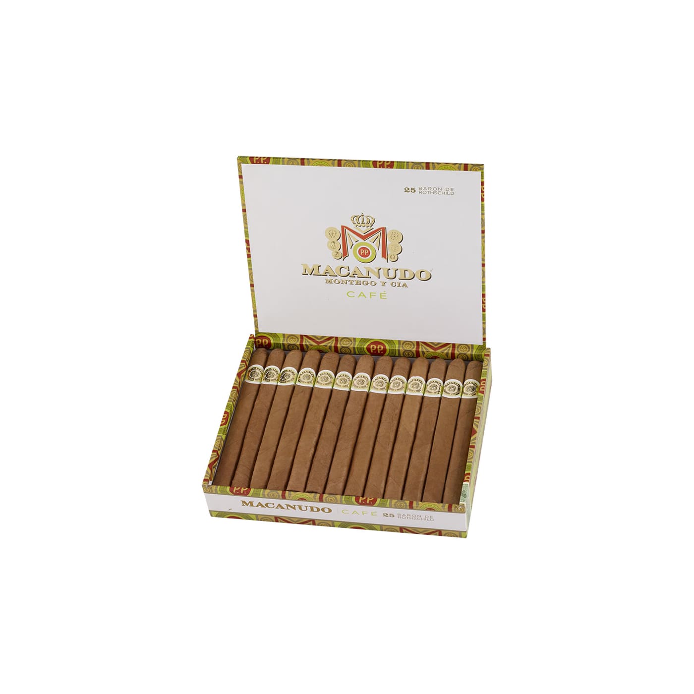 Macanudo Cafe Baron De Rothschild, 25 Box