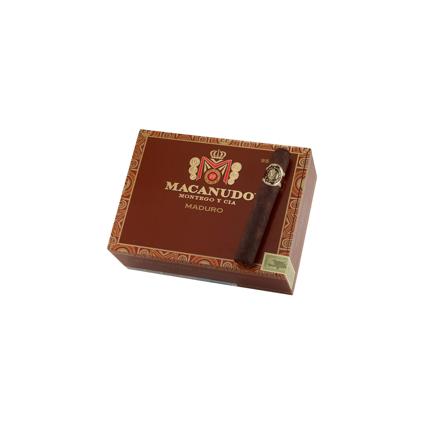 Macanudo Maduro Gigante, 25 Box