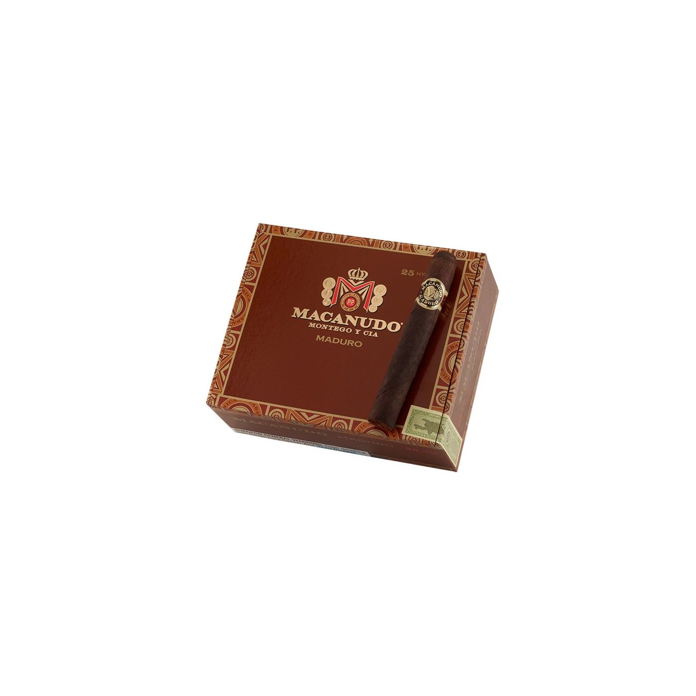 Macanudo Maduro Hyde Park, 25 Box