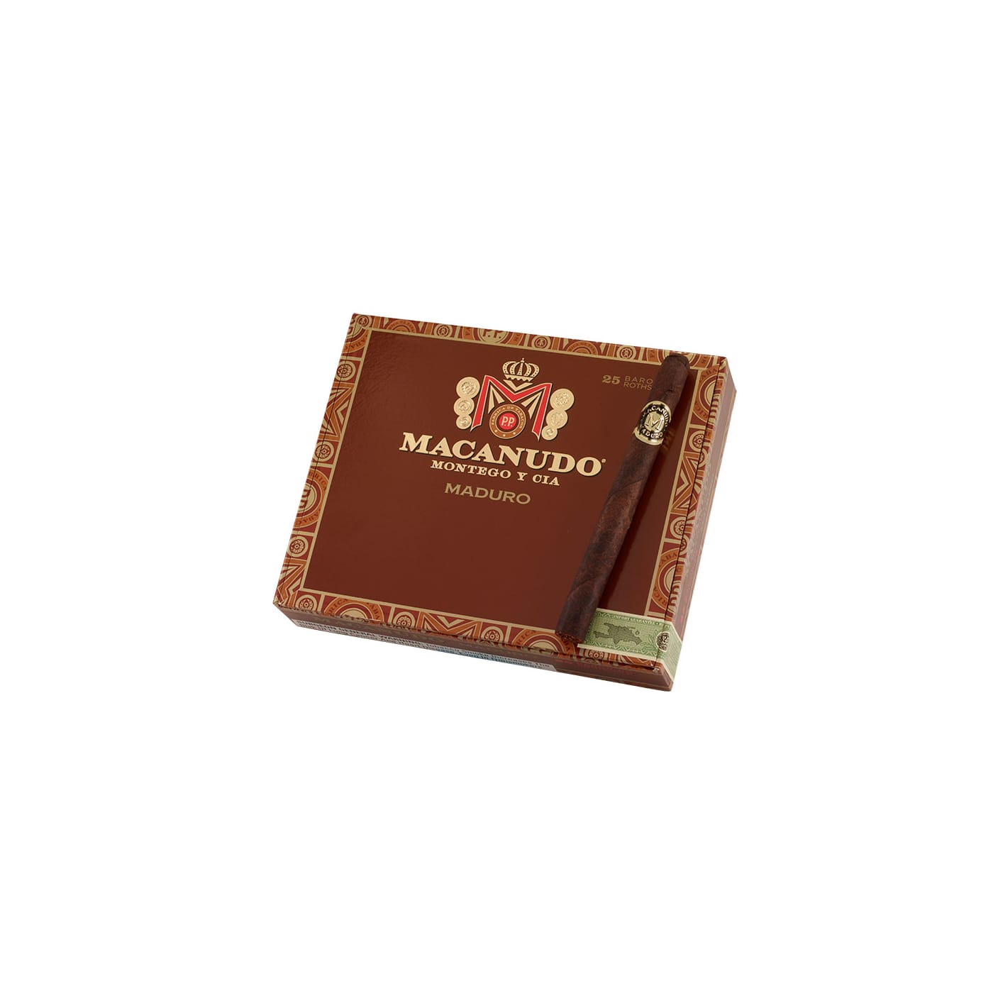 Macanudo Maduro Baron De Rothschild, 25 Box