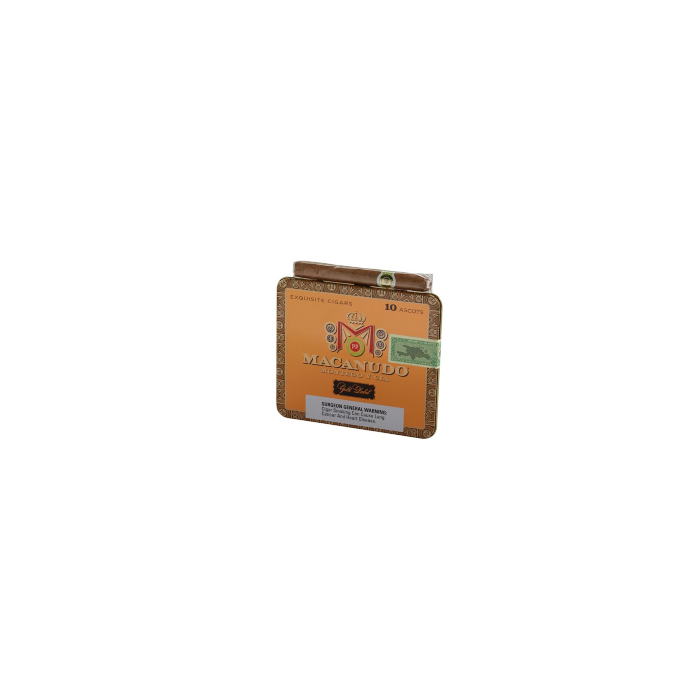 Macanudo Gold Label Ascot (10)