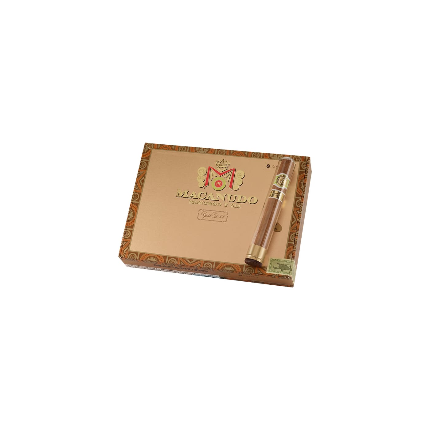 Macanudo Gold Label Crystal, 8 Box