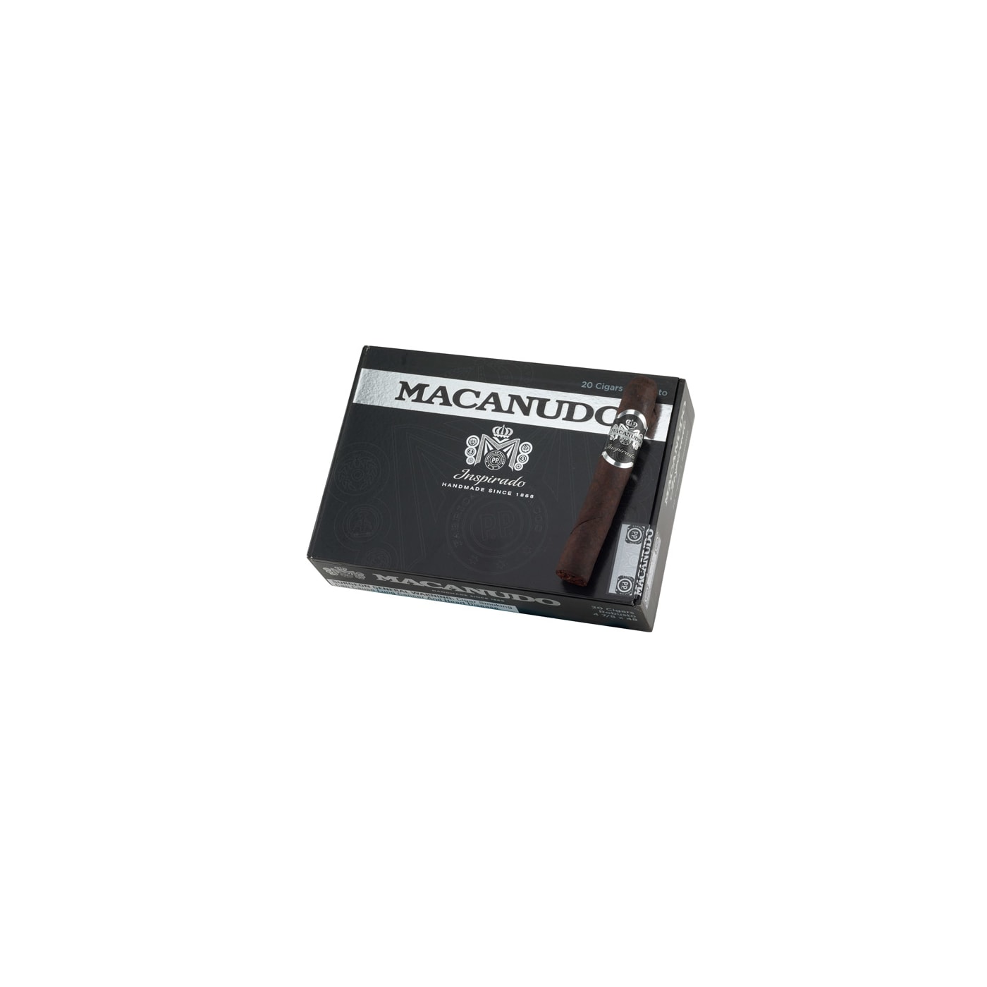 Macanudo Inspirado Black Robusto, 20 Box