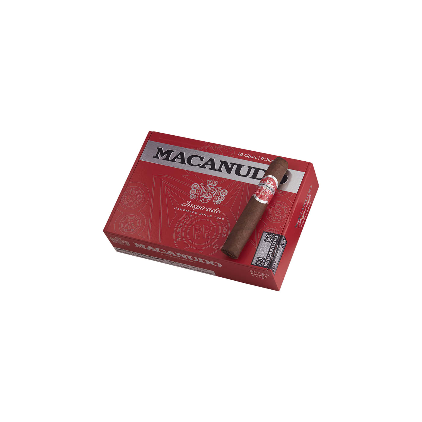 Macanudo Inspirado Red Robusto, 20 Box