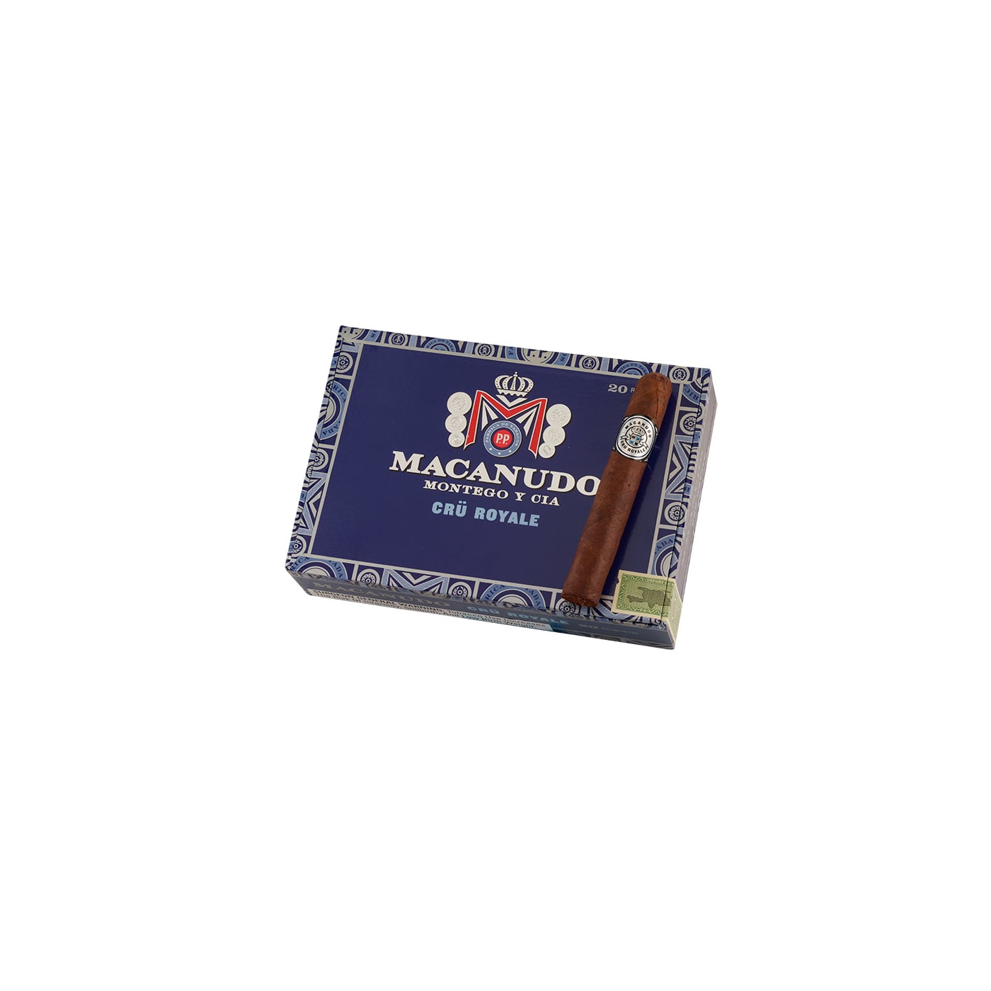 Macanudo Cru Royale Robusto, 20 Box