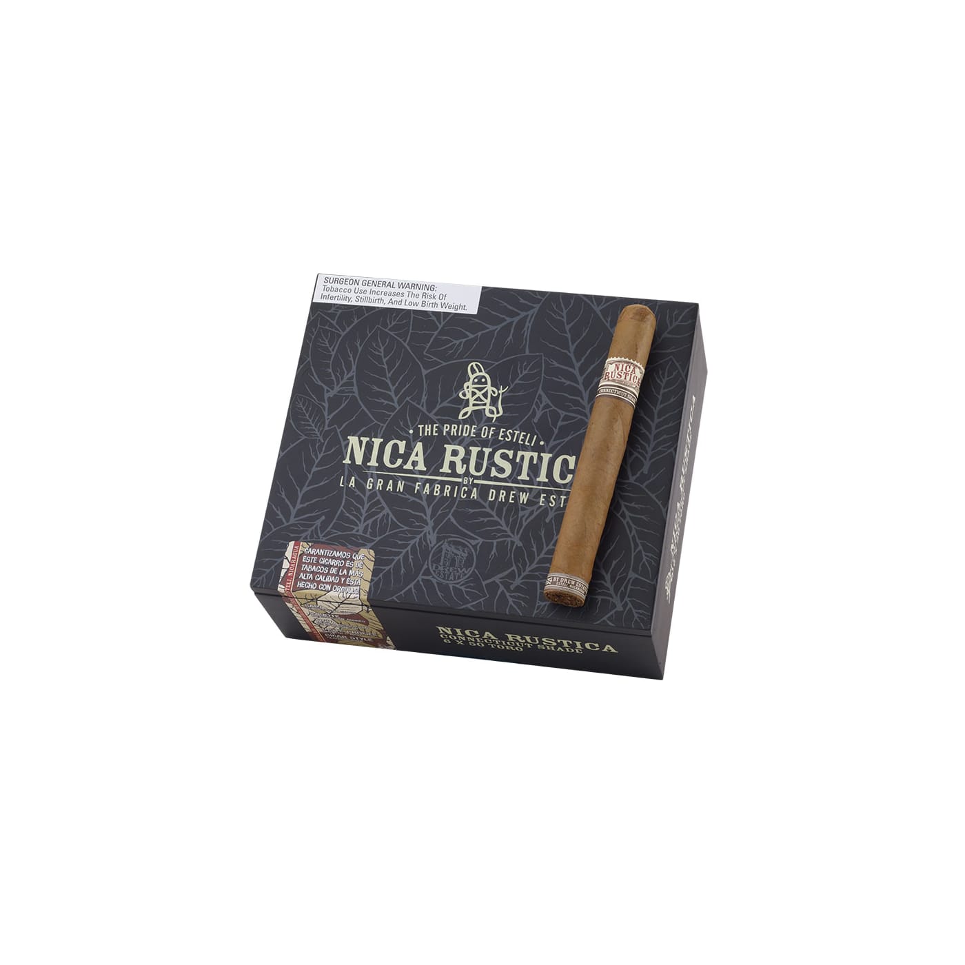 Nica Rustica Shade Toro, 25 Box