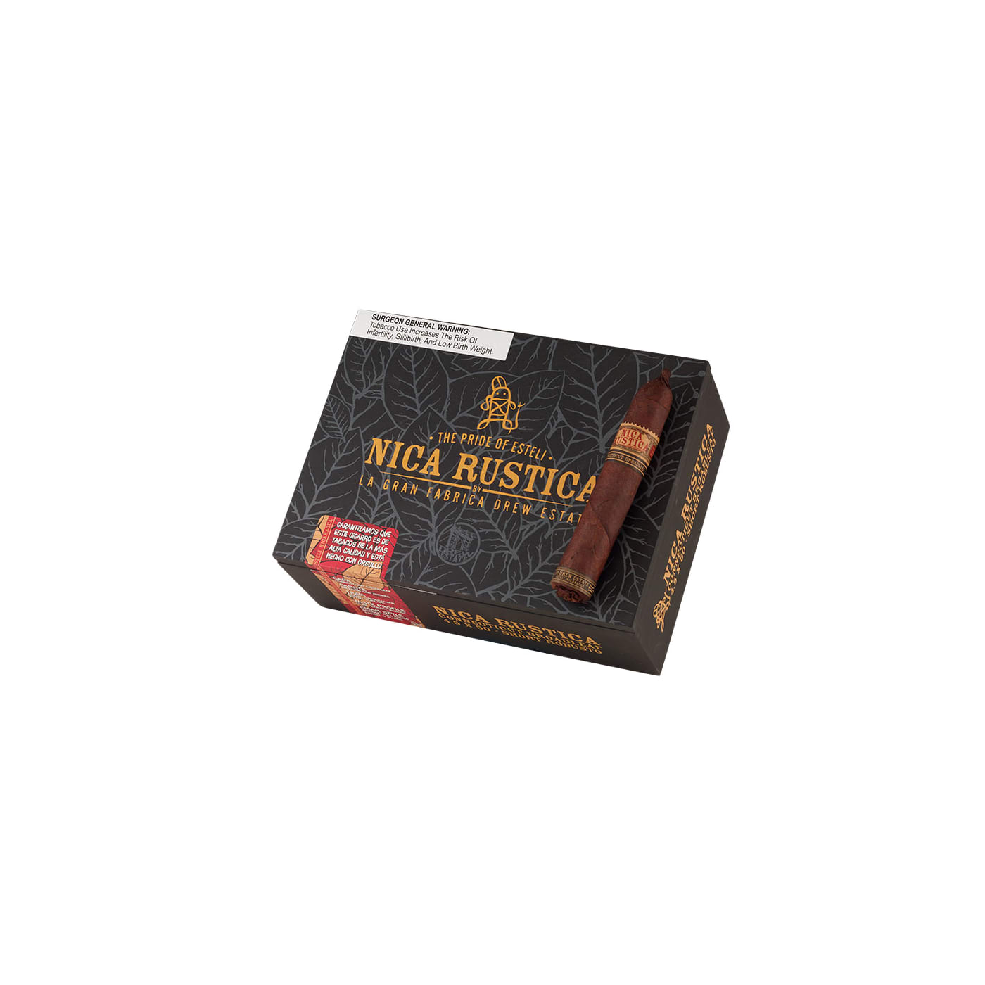 Nica Rustica by Drew Estate Short Robusto, 25 Box