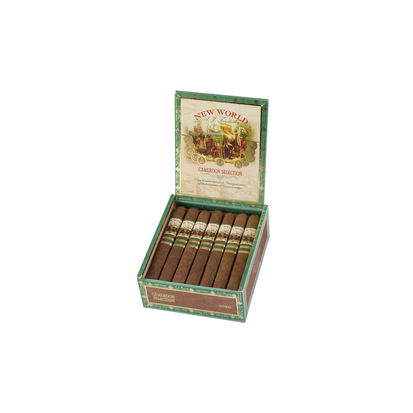 New World By AJ Fernandez Cameroon Selection Toro, 20 Box