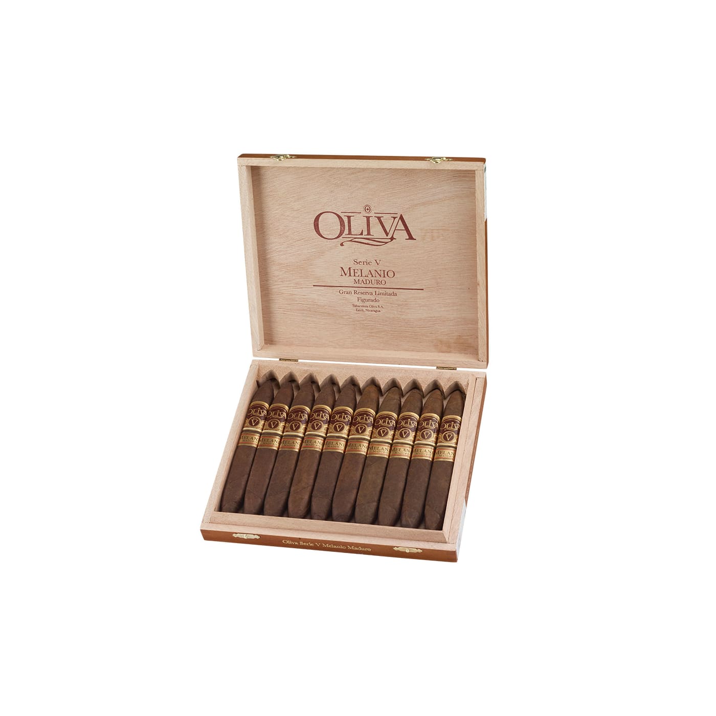 Oliva Serie V Melanio Maduro Figurado, 10 Box