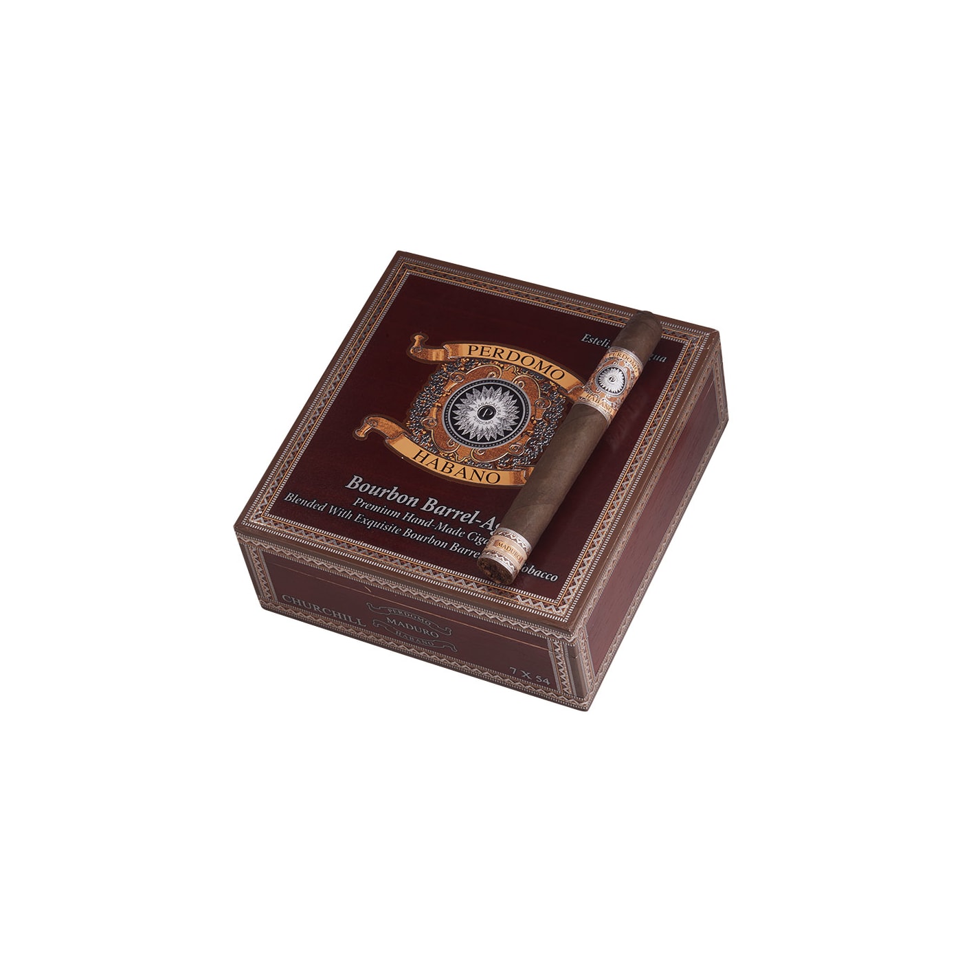 Perdomo Habano Barrel Aged Churchill Maduro