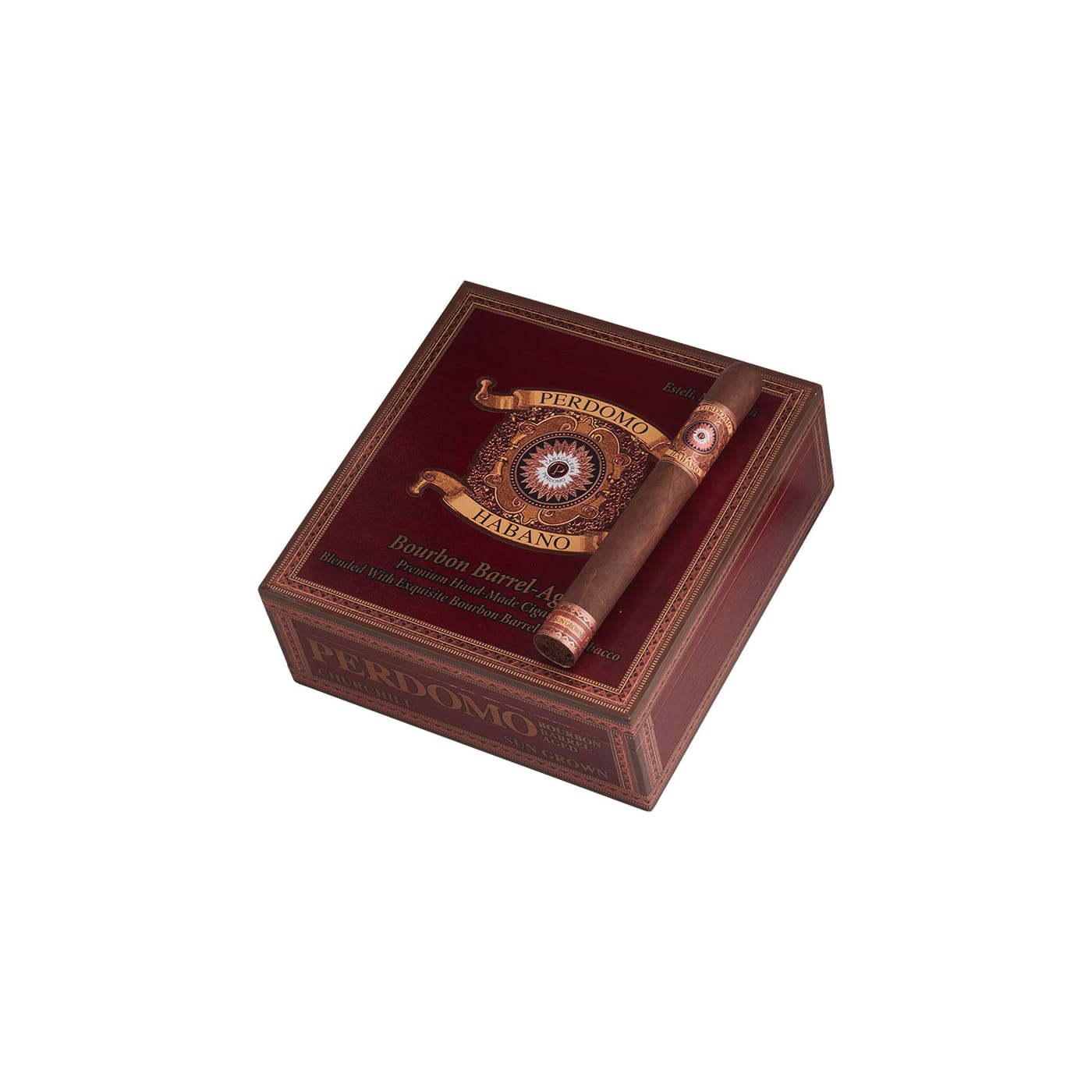 Perdomo Habano Barrel Aged Churchill, 24 Box