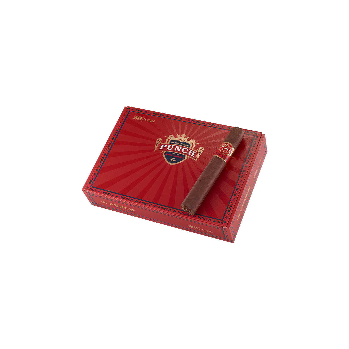 Punch Rare Corojo El Doble, 20 Box