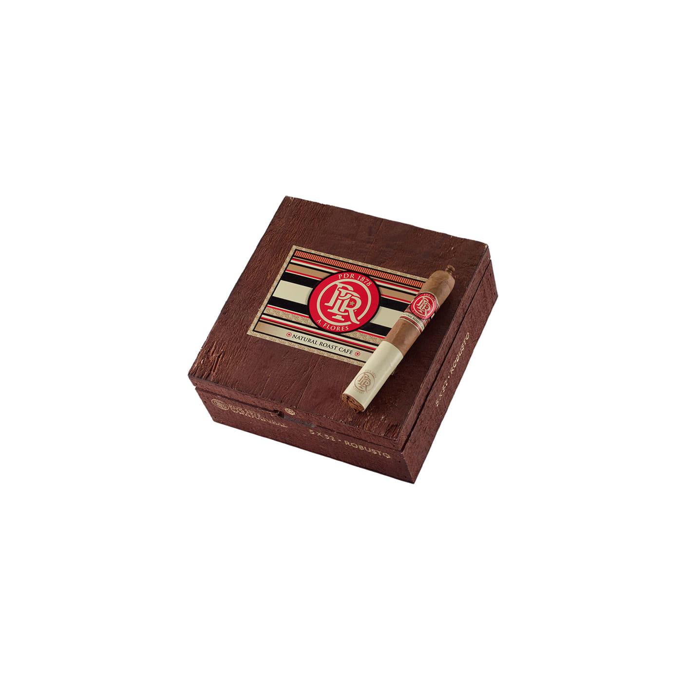 PDR 1878 Natural Roast Coffee Flavor Robusto