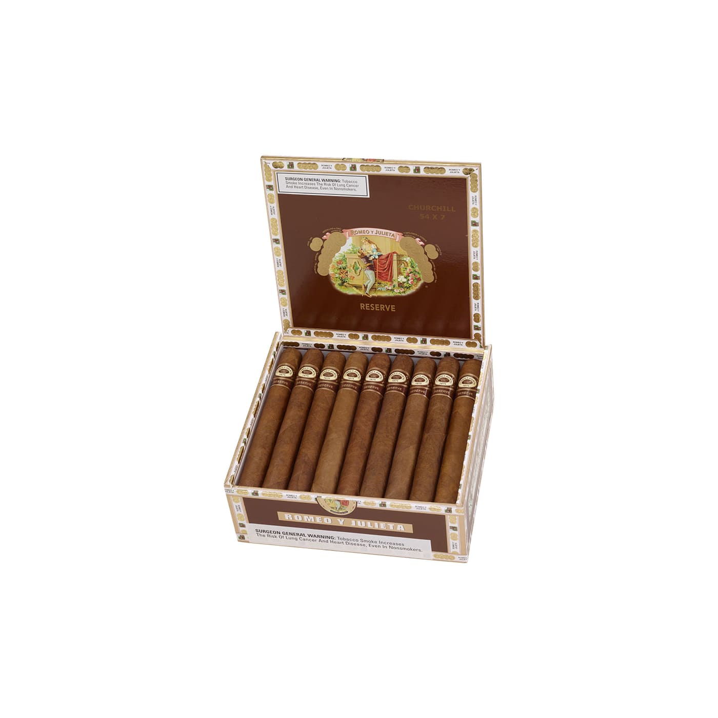 Romeo y Julieta Reserve Churchill, 27 Box