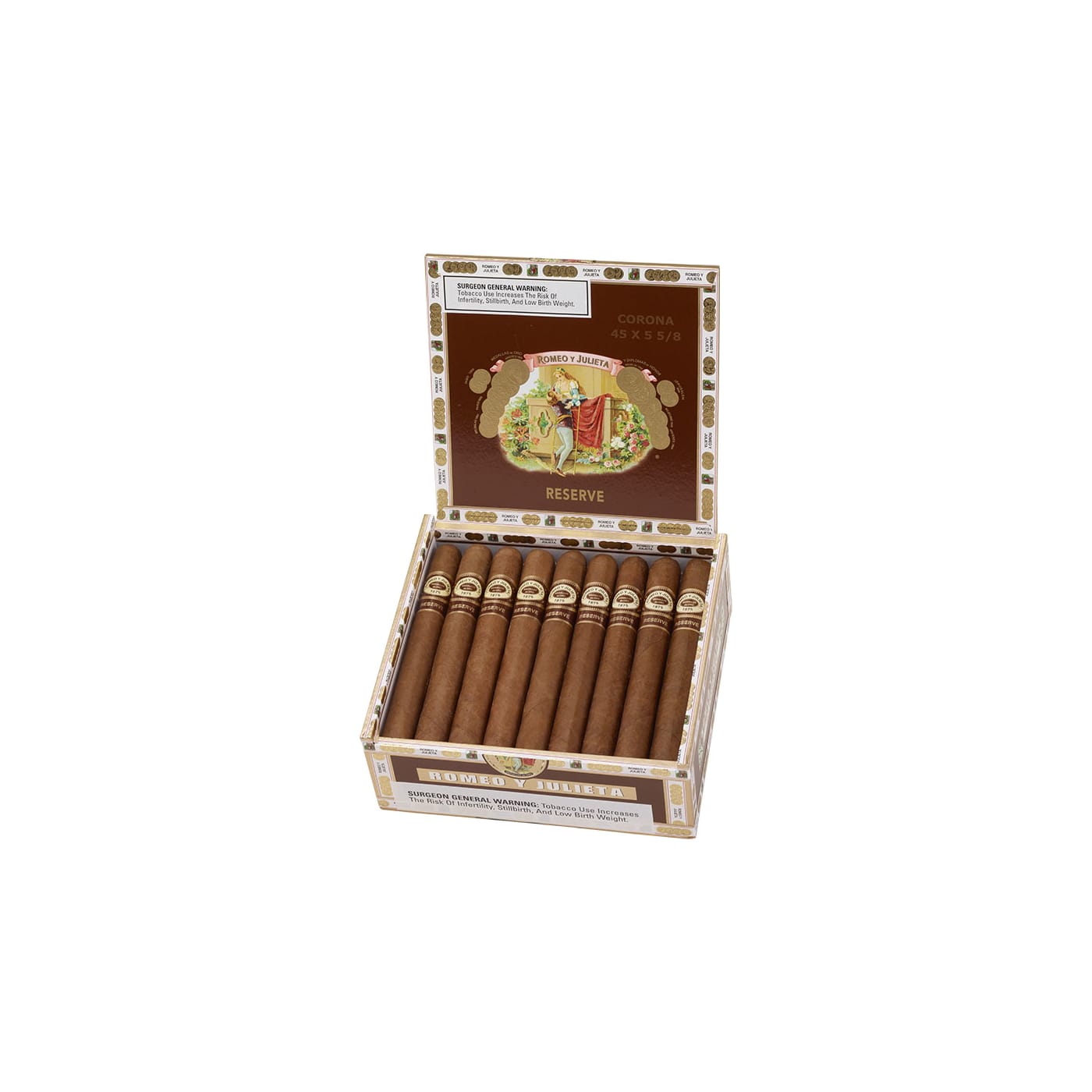 Romeo y Julieta Reserve Corona, 27 Box