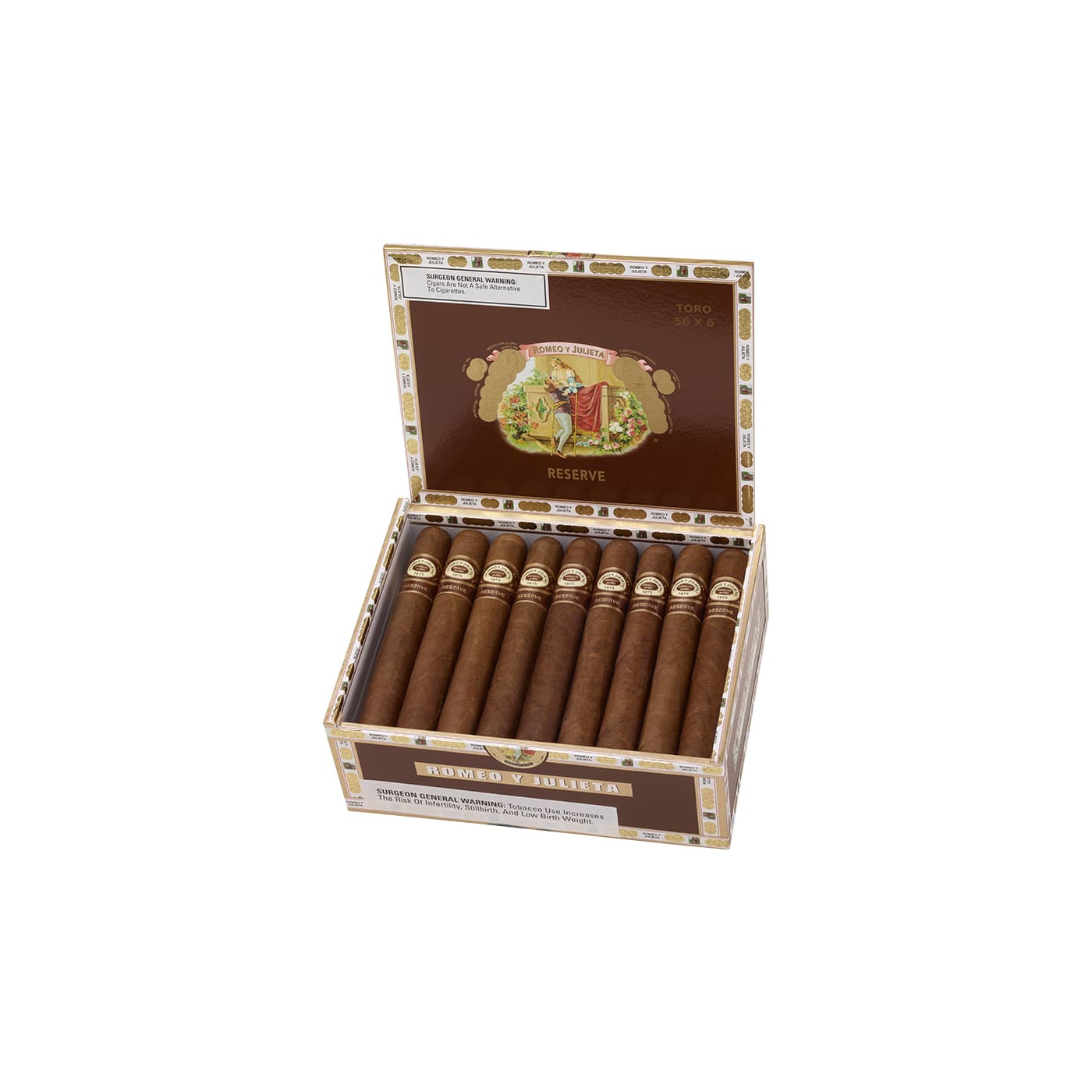 Romeo y Julieta Reserve Toro, 27 Box